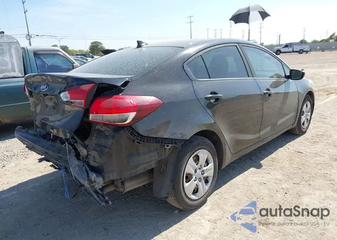 2018 Kia Forte Lx from USA, damaged, VIN 3KPFK4A76JE272861